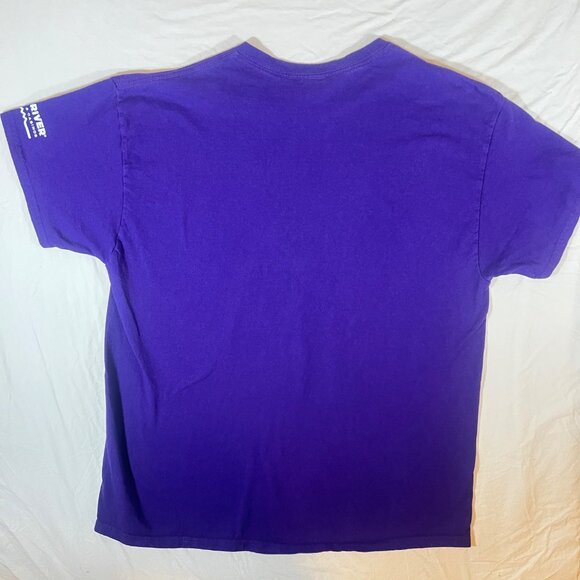 2023 NBA Playoffs Phoenix Suns Rally The Valley T-Shirt XL 100% Cotton Purple - Picture 2 of 6